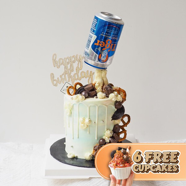 Antigravity Tiger Beer Cake*